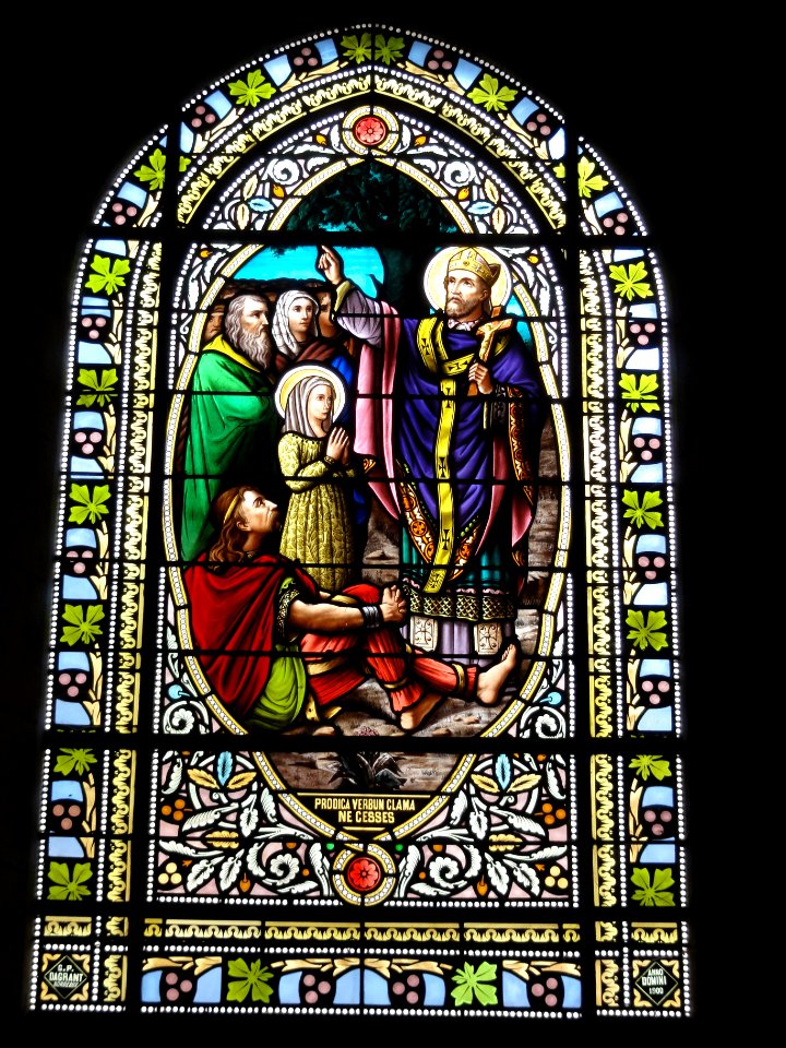 Église_Saint-Jean-Baptiste_de_Saint-Jean-d'Angély,_vitrail_10