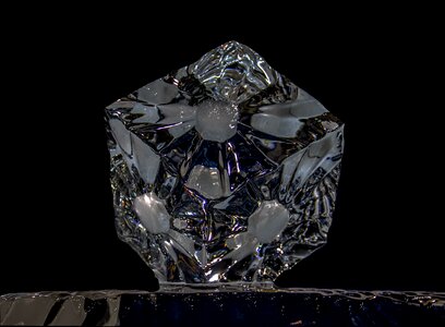 Cube ice diamond