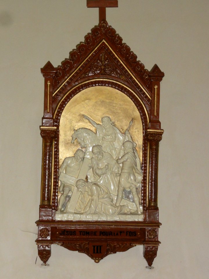 Église_Saint-Nicolas_de_Courcelles,_chemin_de_croix,_station_03