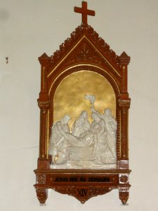 Église_Saint-Nicolas_de_Courcelles,_chemin_de_croix,_station_14