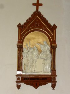 Église_Saint-Nicolas_de_Courcelles,_chemin_de_croix,_station_01