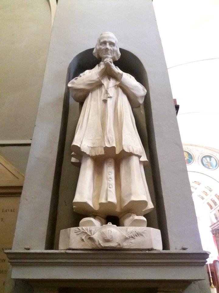 Église_Saint-Just_de_Lyon_-_Statue_du_Curé_d'Ars