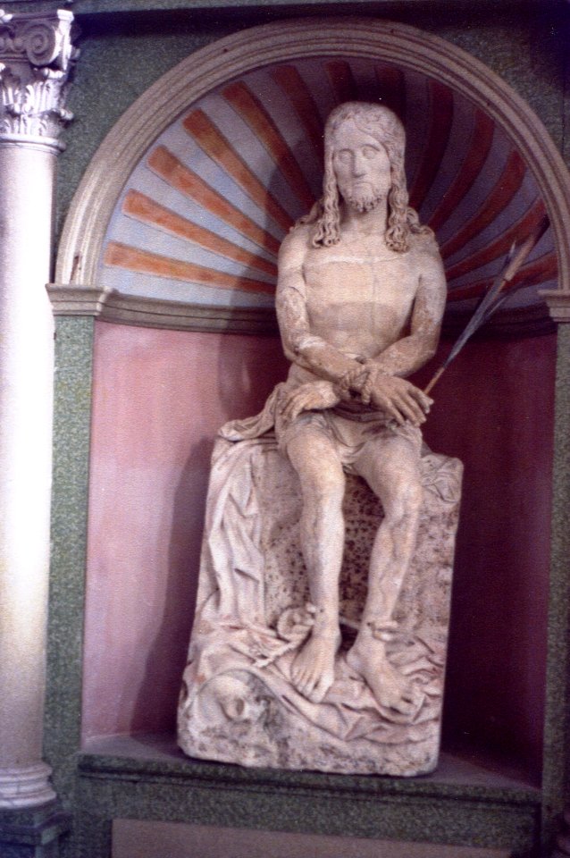 Église_Saint-Amateur-et-Saint-Viateur_de_Saint-Amour,_statue_Christ_aux_liens