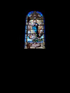 Église_Saint-Bonnet_de_Jaujac_-_Vitrail_Assomption