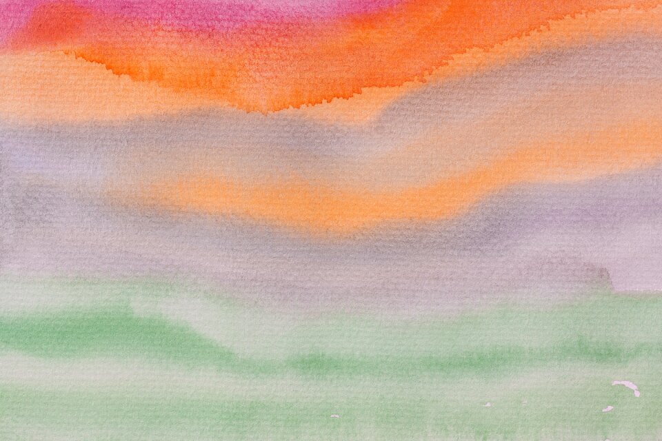 Handmade paper structure orange