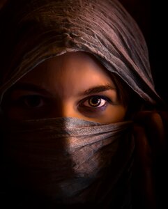 Headscarf arabic islam photo