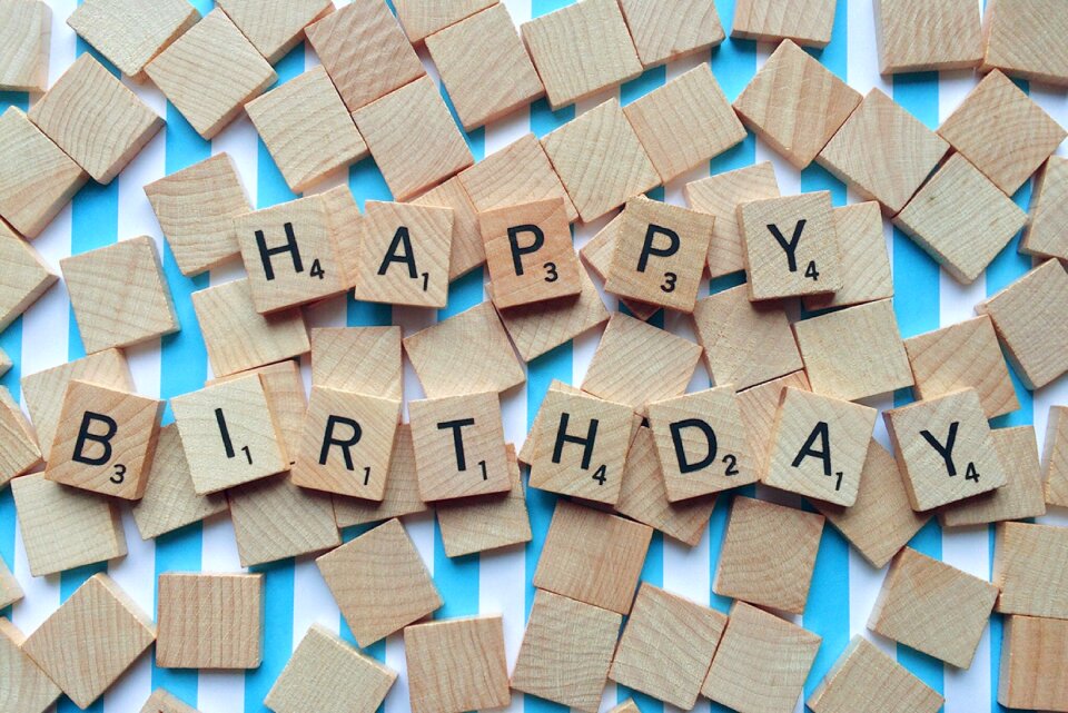Celebration brown happy brown birthday