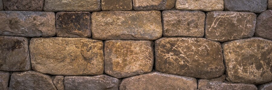 Stone wall texture rectangle