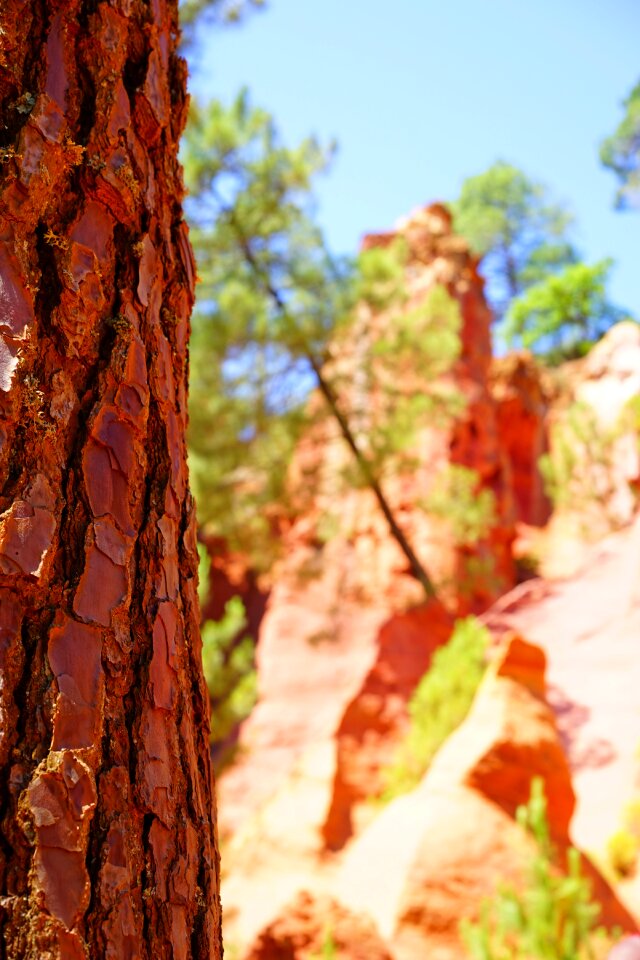 Ocher rocks rock roussillon