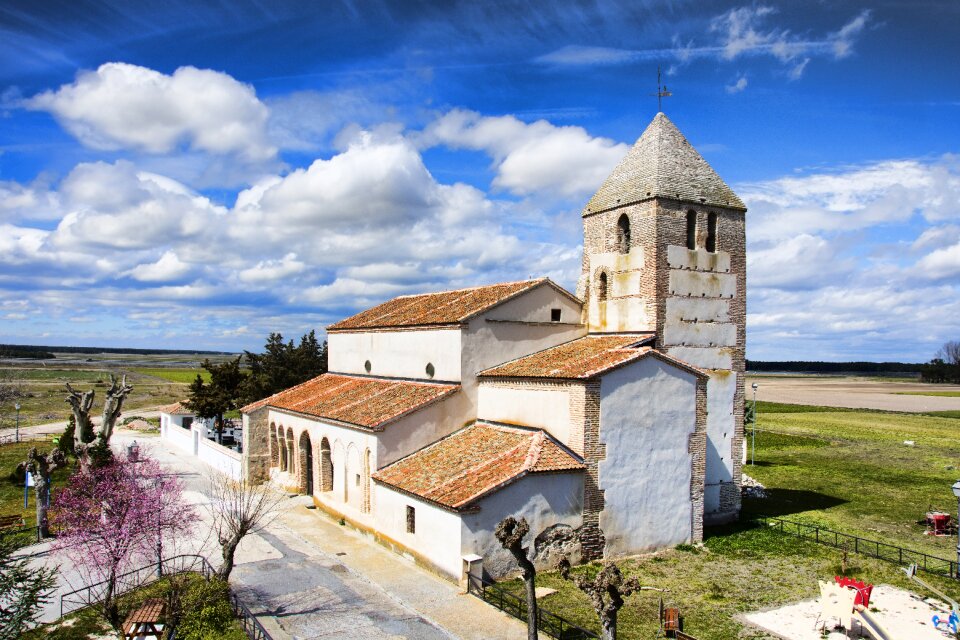 Spain landscape temple