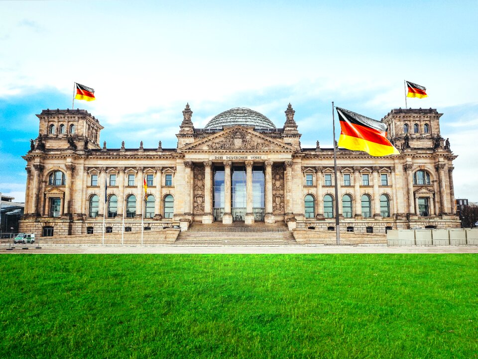 Architecture government district germany