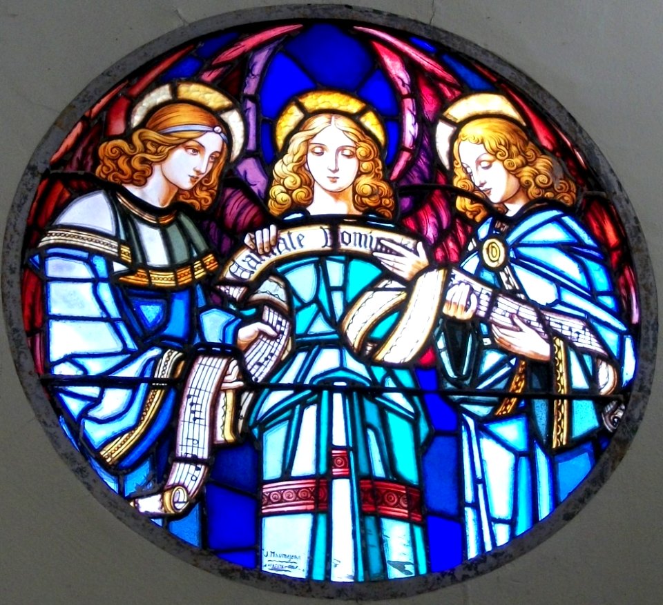 Église_Saint-Roch_de_Loures-Barousse_"Laudate_Dominum"