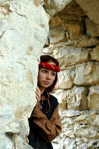 Goal vintage character woman