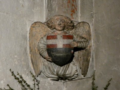 Évian-les-Bains_-_Église_Notre-Dame-de-l'Assomption_-_Ange_sculpté