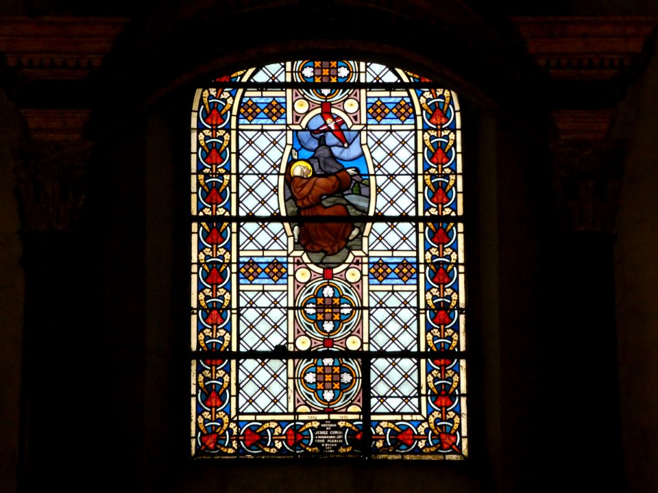 Évian-les-Bains_-_Église_Notre-Dame-de-l'Assomption_-_Vitrail_06