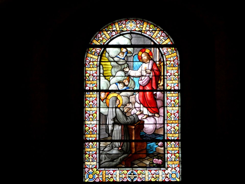 Évian-les-Bains_-_Église_Notre-Dame-de-l'Assomption_-_Vitrail_01