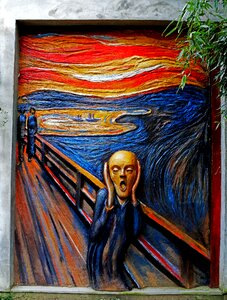 Painting edvard munch art photo