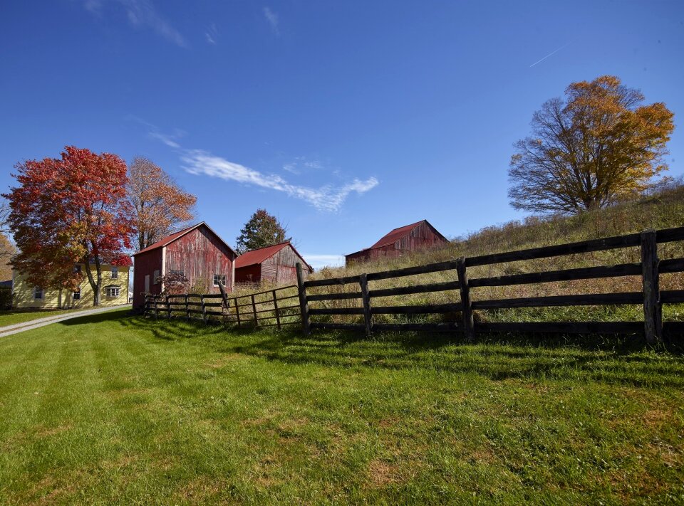 Old barns scenic