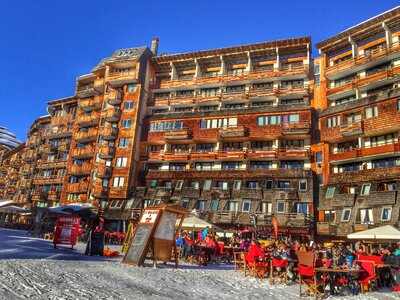 Winter ski holiday holiday