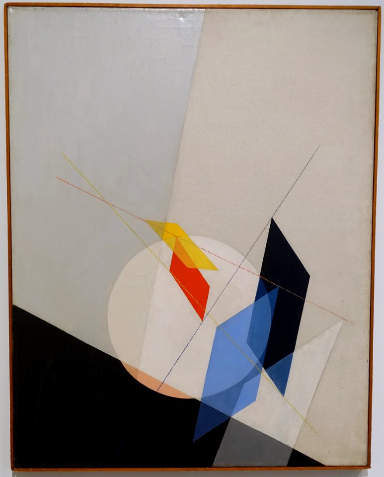 A_18,_by_Laszlo_Moholy-Nagy,_1927,_oil_on_canvas_-_Busch-Reisinger_Museum_-_Harvard_University_-_DSC01643