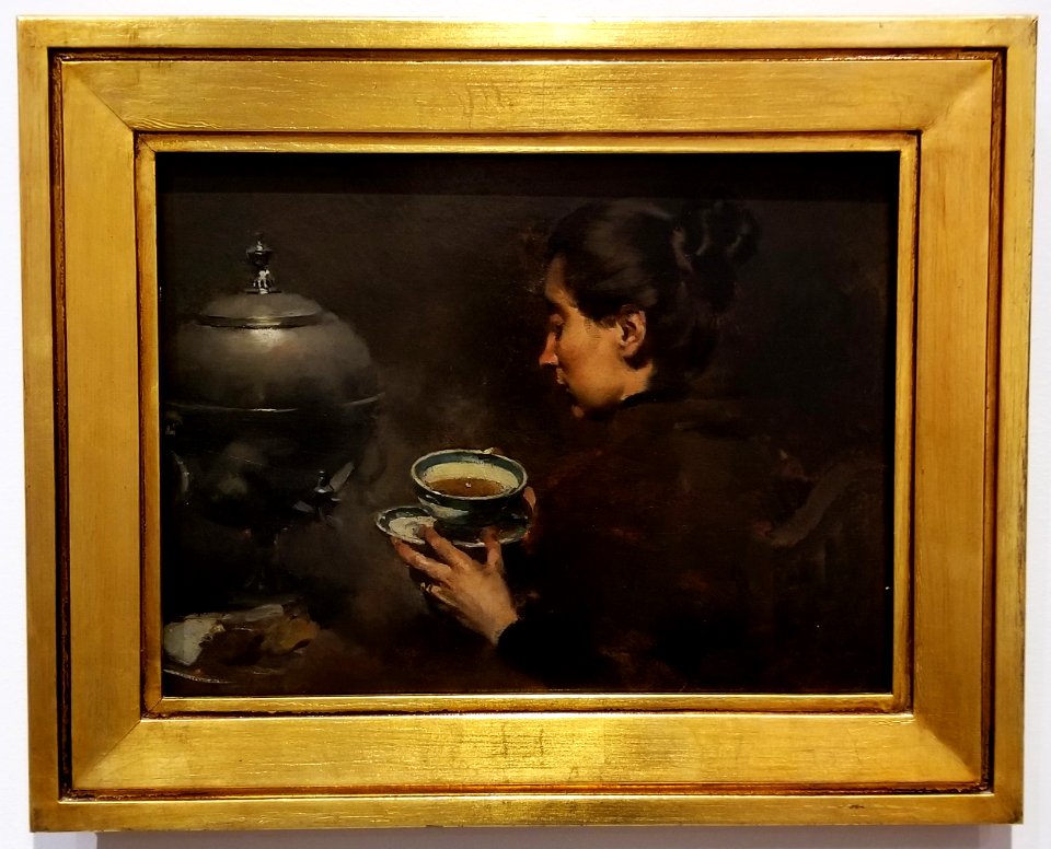 A_chávena_de_chá_(1898)_by_Columbano_Bordalo_Pinheiro
