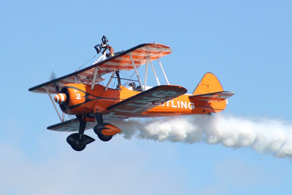 Air show stunts aviation