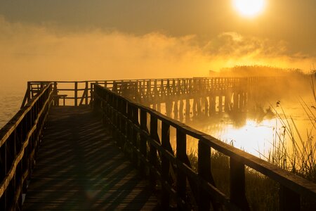 Mist ghostly backlighting