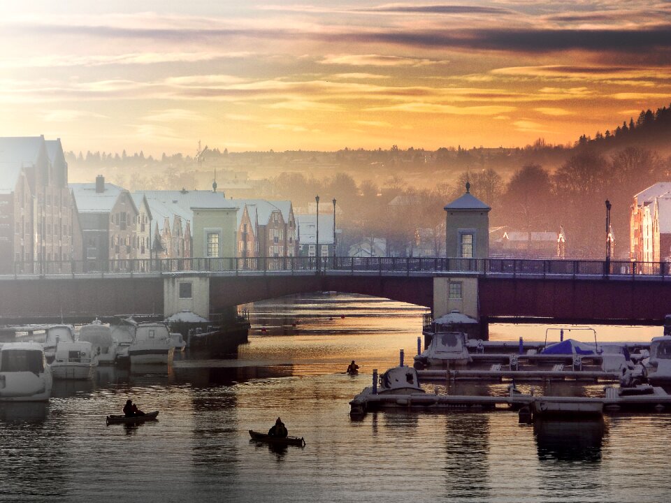City river architecture