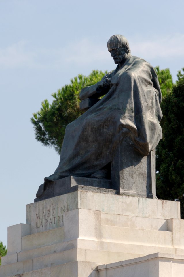 A_Mazzini_la_Patria,_monument,_detail,_Rome,_Italy photo