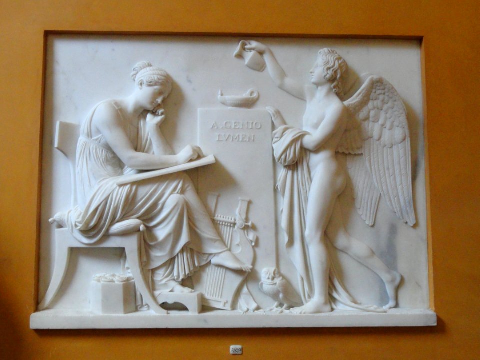 A_Genio_Lumen_(Art_and_the_Lightbringing_Genius)_-_Thorvaldsens_Museum_-_DSC08578