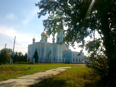 A_church_in_the_old_downtown_of_Kamensk-Uralsky