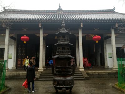 A_Buddhist_hall,_Grand_Temple_of_Mount_Heng