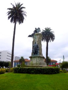 A_Coruña_-_Jardín_de_Méndez_Núñez_-_Monumento_a_Aureliano_Linares_Rivas_1
