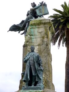 A_Coruña_-_Jardín_de_Méndez_Núñez_-_Monumento_a_Aureliano_Linares_Rivas_2