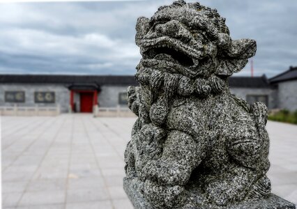 Statue sky travel photo