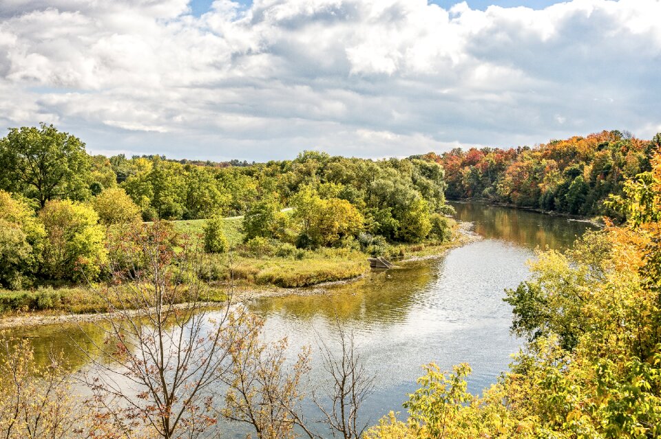 The grand river waterloo ontario