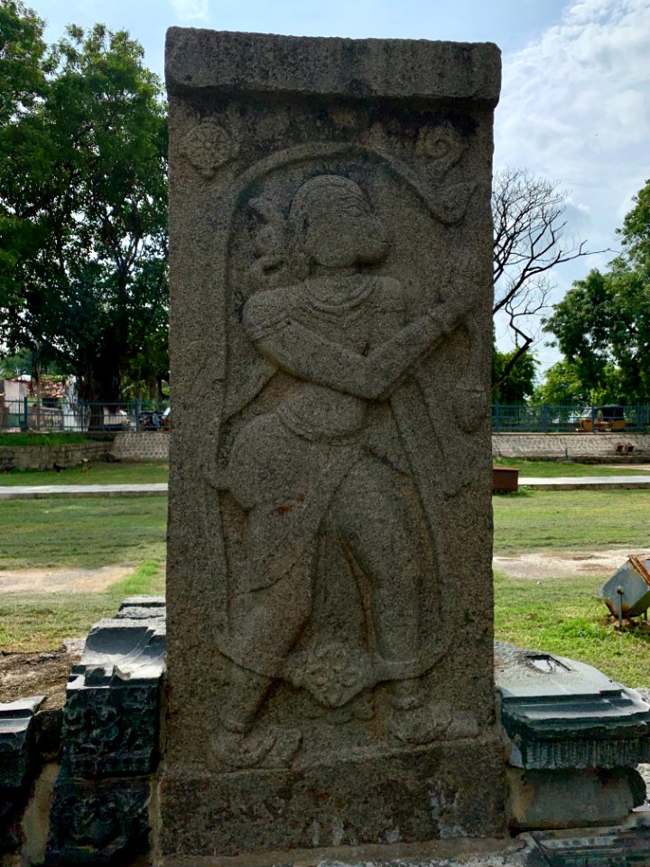 A_display_of_Hindu_and_Jain_temple_ruins,_Warangal_Fort_Park_and_Museum,_Telangana,_India_-_29