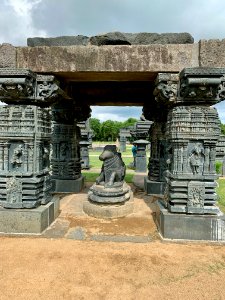 A_display_of_Hindu_and_Jain_temple_ruins,_Warangal_Fort_Park_and_Museum,_Telangana,_India_-_38