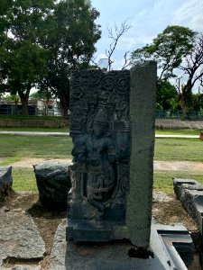 A_display_of_Hindu_and_Jain_temple_ruins,_Warangal_Fort_Park_and_Museum,_Telangana,_India_-_28