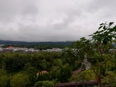 A_commanding_view_of_Miyin_Temple_and_Weishan_Township,_picture9