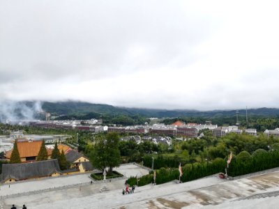 A_commanding_view_of_Miyin_Temple_and_Weishan_Township,_picture7