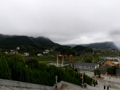 A_commanding_view_of_Miyin_Temple_and_Weishan_Township,_picture6