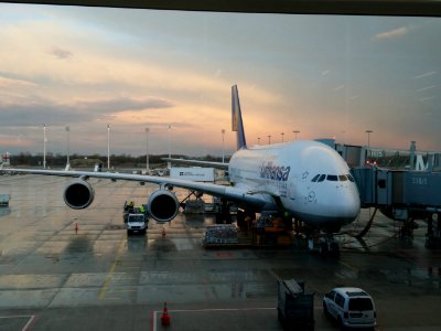 A380-800_Sunset_MUC