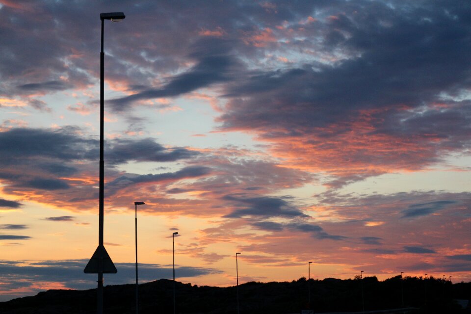 Sunset sun weather