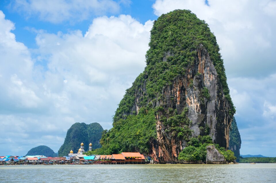 Landscape mountain rock