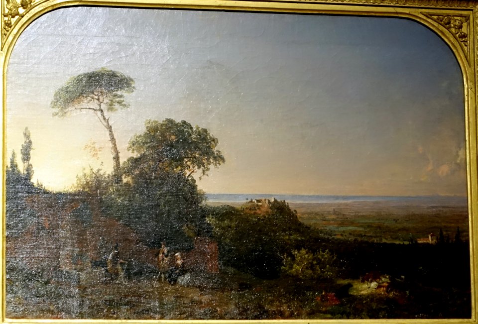 A_View_near_Albano,_Italy,_by_Jasper_F._Cropsey,_1849-1850,_oil_on_canvas_-_Middlebury_College_Museum_of_Art_-_Middlebury,_VT_-_DSC08170