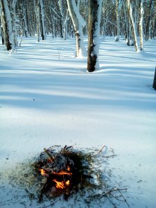 A_fire_on_the_snow._The_North-West_of_Sakhalin._2