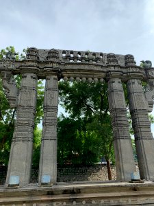 A_torana,_gate_to_sacred_precinct,_Warangal_Fort_Park_and_Museum,_Telangana,_India_-_5