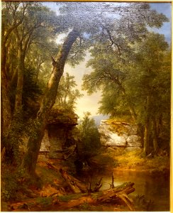 A_Reminiscence_of_the_Catskill_Clove,_by_Asher_B._Durand,_1858,_oil_on_canvas_-_Currier_Museum_of_Art_-_Manchester,_NH_-_DSC07504