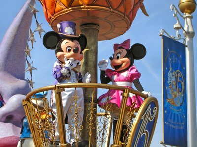 Disneyland paris theme disney parade photo